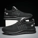 Fashion Sneakers Lightweight Men Casual Shoes Breathable Male Footwear Lace Up Walking Shoe - Image 5