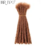Handmade Dreadlocks  Synthetic Wigs Extensions Black Reggae Wig Crochet Braiding Hair For Afro Women And Men Hair Expo City