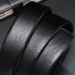 Men Belts Automatic Buckle Belt Genune Leather High Quality Belts For Men Leather Strap Casual  Buises  for Jeans - Image 5