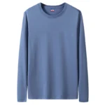 Fast Delivery T-Shirts Men Long Sleeves Tee Tops Male Autumn Plain Cotton Tshirts Plus Size 4XL 5XL Undershirts Man Clothing