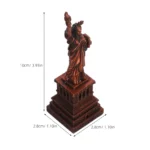 Metal Statue Liberty Ornament Small Decorative For Home Statue Of Liberty For Home Office Desk Bookshelf Garden Yard Tabletop - Image 6