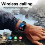 Smart watch with full touch screen, call, message reminder, music control and other functions, compatible with iPhone/android mo - Image 4