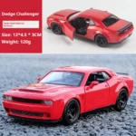 1:32 Simulation 1970 Dodge Charger Alloy Sports Car Model Pull Back Luxury Car Children's Toy Gift Ornaments - Image 7