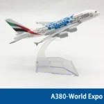 6Inch 15CM A380 A350 A330 A320 Concorde Diecast Airplane Model For Gift Collection