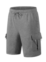 Summer Men's Sport Shorts Male Breathable Loose Multi-pockets Cargo Shorts Outdoor Jogging Fitness Casual Drawstring Mens Shorts - Image 7