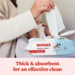 Unscented Baby Diaper Wipes, 11 Packs (704 Wipes Total), Hypoallergenic and Gentle for Sensitive Skin