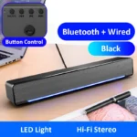 New Soundbar Wired And Wireless Bluetooth 5.0 Speaker For TV Soundbar With Subwoofer Wireless Bluetooth Sound Bar For TV Laptop - Image 8
