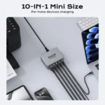 330W USB C GaN Charger 100W PD3.0 PPS QC3.0 Multiport