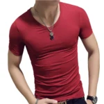 7 Colors Slim Man's T-shirt Short Sleeve Streetwear - Image 7