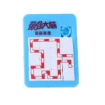 6PCS Random Number Puzzle Plastic Moving Sliding Early Education Animal Children’s Jigsaw Puzzle Toy School Kindergarten Gift