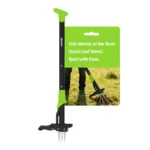 40" Stand Up Weed Puller Long Handle Weeding Tool With 4-Claw Ejector Root Remover No Bending Gardening Hand Tools - Image 8
