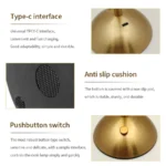 Rechargeable Crystal LED Table Lamp Touch Sensor Desk Light 3 Color Dimmable For Bedroom Bar Hotel Atmosphere Room Decor Lightin - Image 6