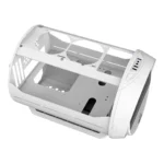 WJCOOLMAN Yuanqidan Mini Computer Case – Circular Side-Exposed Desktop Computer Case Compatible with 240 Water Cooling
