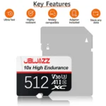 High-Speed Mini SD Card 512GB 256GB 128GB Class 10 Memory Card for Phones Tablets Cameras - Expandable Storage - Image 3