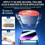 1-5Pcs Dust Free Screen Protector For Samsung A56 5G A55 A54 A17 A07 A37 A57 A36 A35 A53 A16 A26 S25 S24 S26 Ultra S23 HD Glass - Image 5