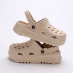 Chunky Platform Clogs Shoes for Women Thick Bottom Non Slip Beach Sandals Woman - Image 2