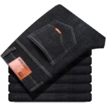 New Men Light Luxury Stretch Slim Fit Pants Comfortable