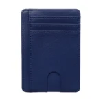 New RFID Blocking Men's Leather Wallet Slim Credit Card Holder Business Male Portable Mini Travel Purse For Man - Image 7