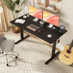 JHK Electric Standing Desk Height Adjustable 55x24 Inch Computer Desk Workstation Ergonomic Work Table for Home Office - Image 3