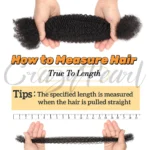 CrazyPearl Afro Kinky Bulk Human Hair for Dreadlocks Extension Repair Locs Twist Braiding Afro Kinky Human Hair for Locs Natural
