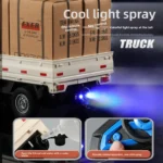 Spray Acousto-optic Remote Control Car Simulation Double Door Micro Card Drift Car Bread Truck Children's Toy Car - Image 2