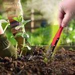 Durable garden wristband weeding machine with sturdy V-shaped fork tips, convenient for weeding and removing soil