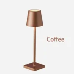 LED Table Lamps 3Levels Dimmable Wireless Led Desk Lamp Touch Bedside Creative Ambient Light USB Rechargeable Bar Outdoor Decor - Image 12