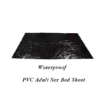 New Couple Game Waterproof Bed Sexy Sheet Waterproof PU Bed Sheet Oil Resistant SPA Mattress Black PVC Thick Bed Plastic Leather - Image 5