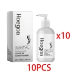 Santal Leave In Conditioner Repair Organic Protein Cream Hair Mask Nourishing Natural Essences Hair Conditioner For Dry Damaged - Image 8