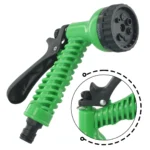 Garden Watering Equipment Hose Sprinkler Sprinkler For Car Cleaning Green High-pressure Hose Sprinkler Plastic - Image 2