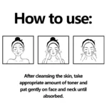 120ml Ginseng Facial Toner Shrink Pore Moisturizing Oil Control Nicotinamide Smoothing Whitening Facial Skin Care Toner Water - Image 5