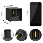 Wall Light Waterproof Exterior Aluminum Garden Street Outdoor LED Light Courtyard Lamp Lustre Porch Home Appliances Facade Lamp - Image 6