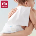 Newborn Baby Cotton Dry Wipes Unscented Hypoallergenic 3-In-1 Clean Care Protect Thick Sensitive Skin Facial Towels for Infants