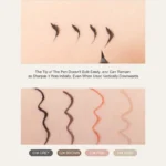 FLORTTE Liquid Eyeliner Pen, Long-lasting, Waterproof, Smudge-proof, for Natural Eye Makeup - Image 4