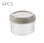 Kitchen 7pcs Food Containers Set BPA Free Plastic Airtight Storage Box With 10stickers and Pen - Image 9