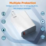 33W USB Charger Quick Charge Mobile Phone Power Adapter - Image 3