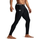 Men’s Compression Leggings High Elastic Quick Dry Breathable Sports Base Layer for Gym Running Basketball Workout