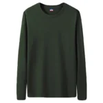 Fast Delivery T-Shirts Men Long Sleeves Tee Tops Male Autumn Plain Cotton Tshirts Plus Size 4XL 5XL Undershirts Man Clothing