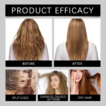Santal Leave In Conditioner Repair Organic Protein Cream Hair Mask Nourishing Natural Essences Hair Conditioner For Dry Damaged - Image 3