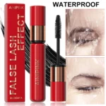Curling Volumizing Black Mascara Lengthening Waterproof Long-lasting Smudge-proof Y2K Daily&Party Makeup Gift Suitable For Skins - Image 5