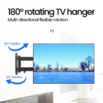 Universal Adjustable TV Wall Mount Bracket Universal Rotated Holder TV Mounts for 14 to 32 Inch LCD LED Monitor Flat Panel - Image 4