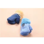 0-3 Years Baby Boys Girls Winter Knitted Gloves Warm Rope Full Finger Mittens for Children Toddler Kids Accessories KF960 - Image 6