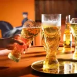 Trophy Beer Glass Cup World Cup 2026 Soccer Themed Premium Style for Man Cave Decor Home Bar Drinking & Football Fan Unique Gift