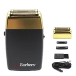 11000 RPM POP Barbers P620 Professional Electric Men’s Beard Trimmer Double Foil Shaver Electric Shaver USB Hair Cutting Machine