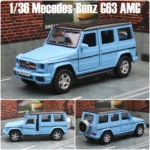 1/36 Mercedes-Benz G63 G-Class Toy Car Model For Children RMZ CiTY SUV Sport Diecast Miniature Pull Back Collection Gift For Boy - Image 9