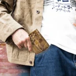 100%Leather men's wallet, leather short multi card bag, leather men's wallet, crocodile patterned wallet - Image 2