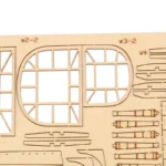 DIY Handmade Assembly Ship 21" Wooden Sailing 3D Victory Ship Boat Model Gift - Image 4