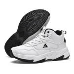 Men's high quality plus size casual sneakers Four seasons soft sole outdoor breathable running shoes students light sports shoes - Image 7