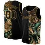 Color Block Customized Name Numbers Pattern Tank Tops Men Basketball Jerseys 3D Printed Tees Summer Loose Sport O-Neck Vest Tops - Image 5
