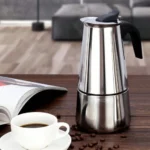 12Cup Coffee Maker Stainless Steel Espresso Maker 600ML Moka Pot Espresso Maker For Home Kitchen Camping Coffee Pot - Image 5